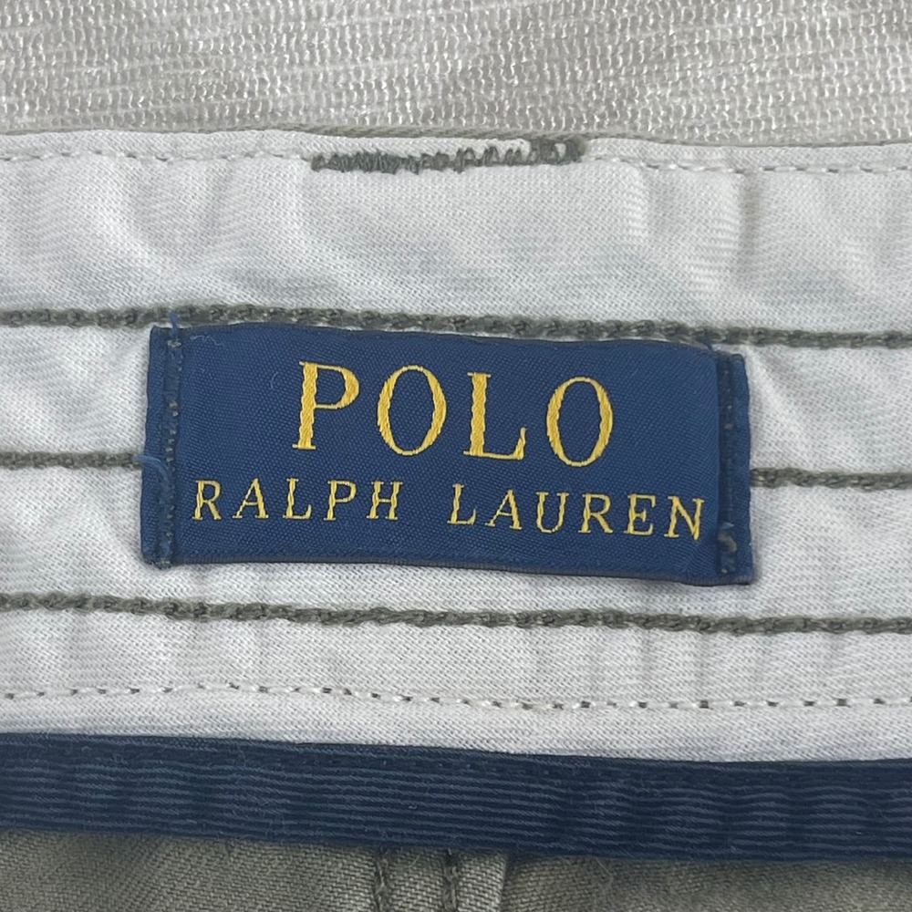 Polo Ralph Lauren Men's Cargo Shorts Olive Green Tall 44L Classic Fit - Picture 6 of 10